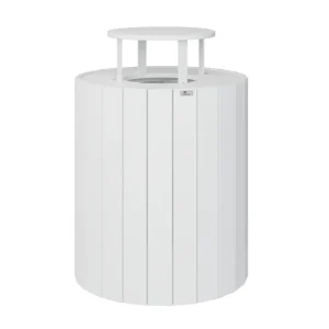 Rain Guard for Round Trash Can by Berlin Gardens