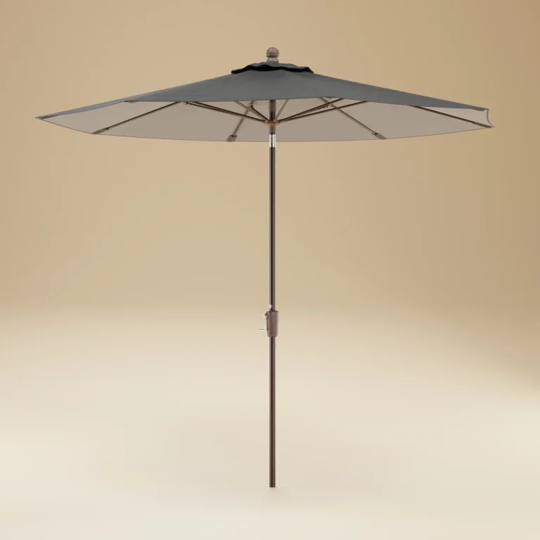 9′ Umbrella Fiberglass/Auto by Berlin Gardens