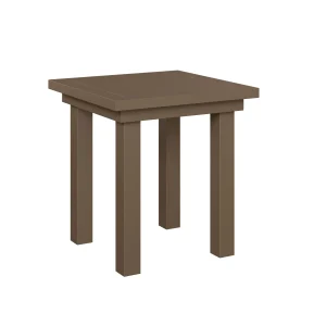 Vida Aluminum End Table by Berlin Gardens
