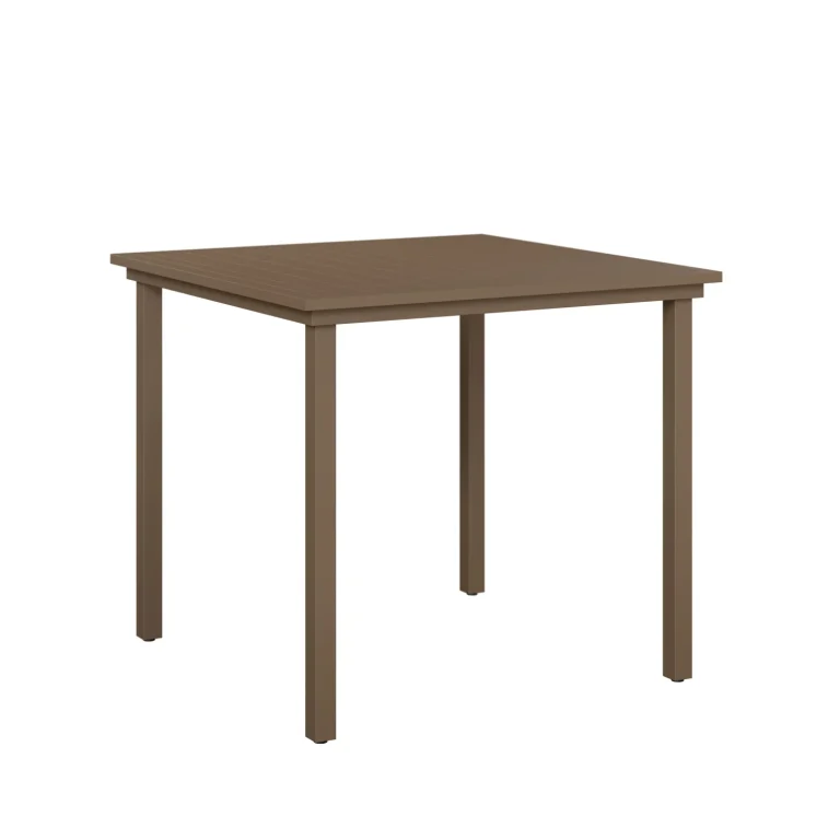 Vida 44” Square Aluminum Bar Table by Berlin Gardens