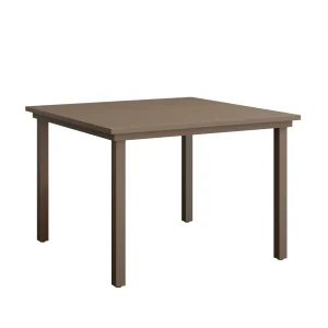 Vida 44” Square Aluminum Dining Table by Berlin Gardens