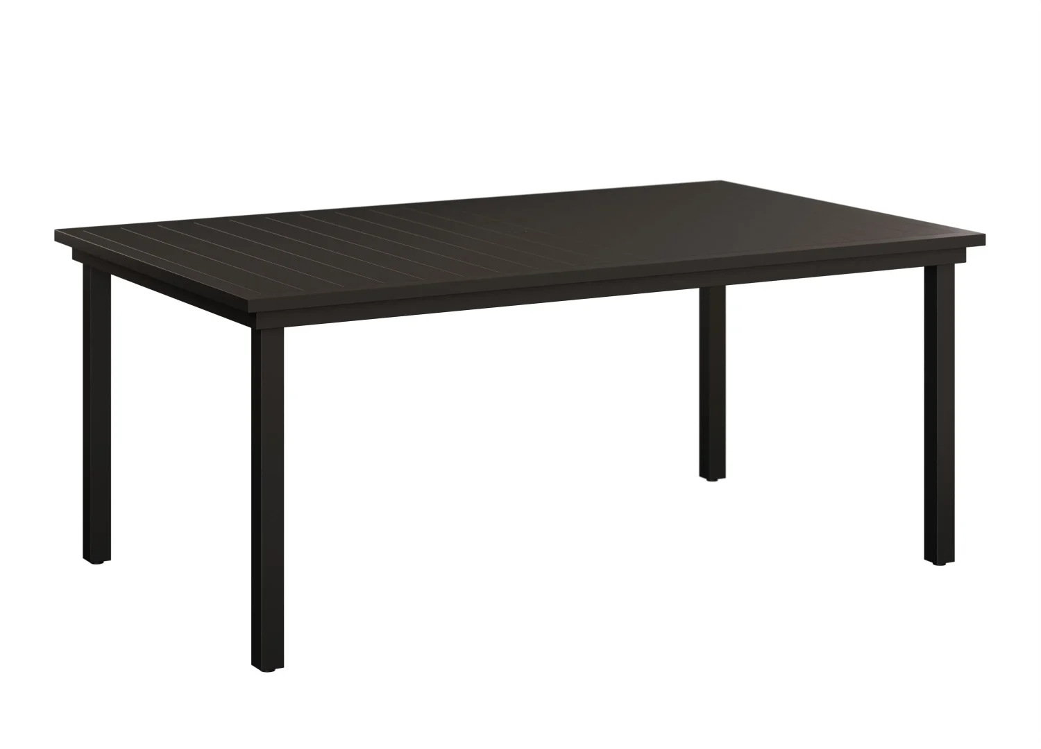 Vida 44" X 73" Aluminum+Poly Dining Table by Berlin Gardens
