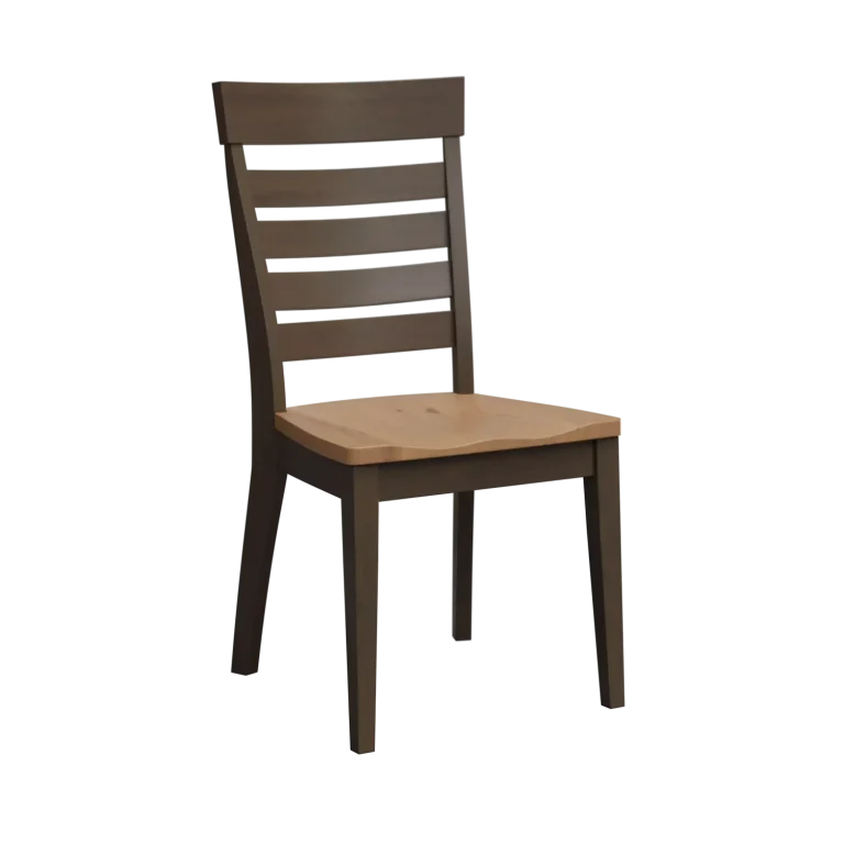 Amish Parma Solid Hardwood Dining Side Chair