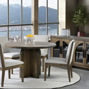 Amish Durham Single Pedestal Solid Hardwood Dining Table