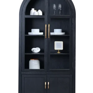 Amish Durham Solid Hardwood Display Cabinet