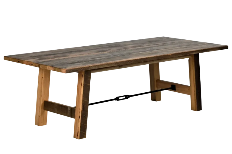 Amish Cleveland Solid Hardwood Dining Table