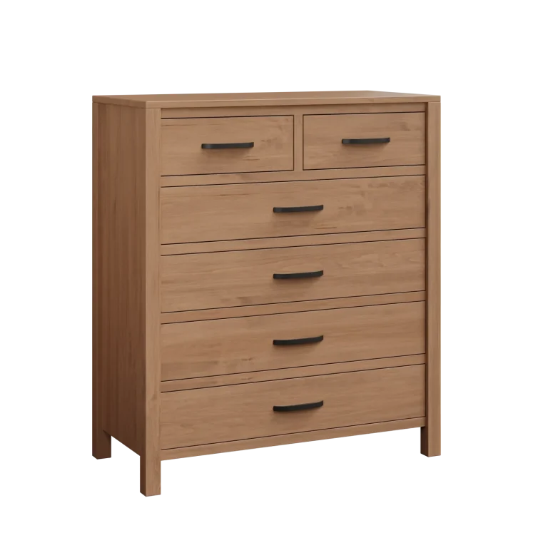 Amish Amanda Solid Hardwood Bedroom 6-Drawer Chest