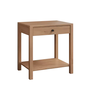 Amish Amanda Solid Hardwood Bedroom 1-Drawer Nightstand