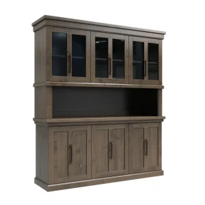 Amish Santorini Solid Hardwood Dining Hutch