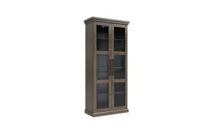 Amish Santorini Solid Hardwood Curio Cabinet