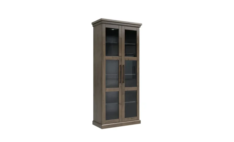 Amish Santorini Solid Hardwood Curio Cabinet