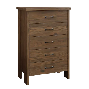Amish Cheyenne Solid Hardwood Bedroom 5-Drawer Chest