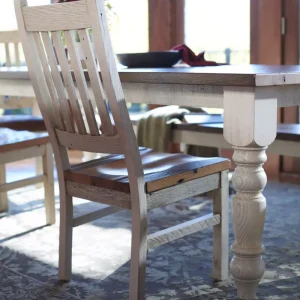 Amish Farmhouse Solid Hardwood Dining Side Chair