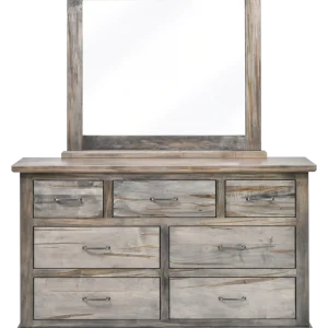 Amish Kimberley Solid Hardwood Bedroom 7-Drawer Dresser Only