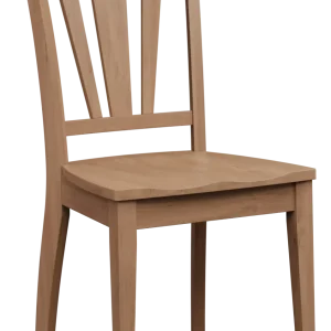 Amish Dayton Solid Hardwood Dining Side Chair