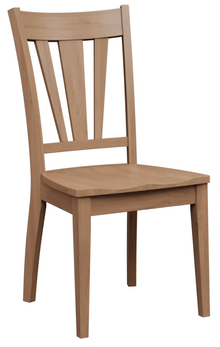 Amish Dayton Solid Hardwood Dining Side Chair
