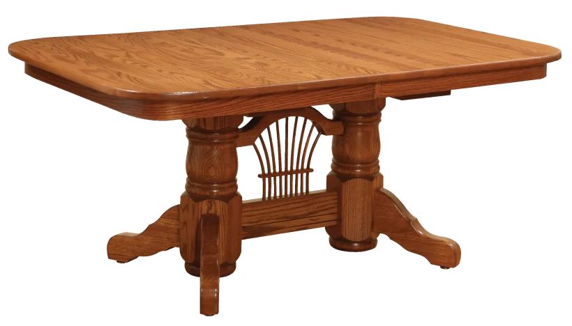 Amish Heritage Table - Solid Top - 016-EB593