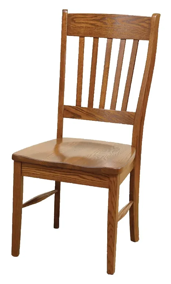 Amish Shaker Side Chair - No, , , , , Oak, OCS113 Michael's Cherry Amish Shaker Side Chair - 016-PE904