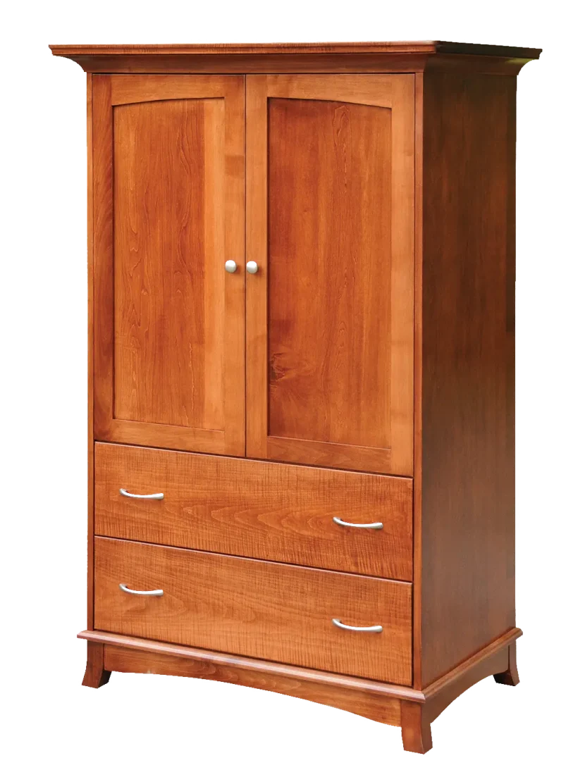 Amish Crescent Armoire - 017-ZTC059