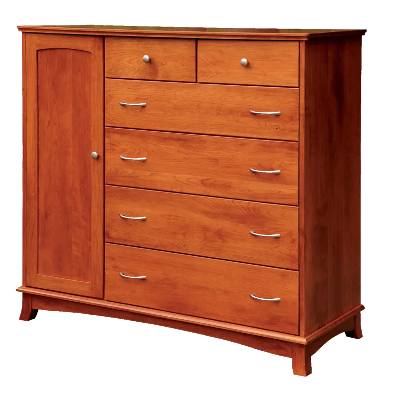 Amish Crescent Gentlemans Chest - 017-ZTC068