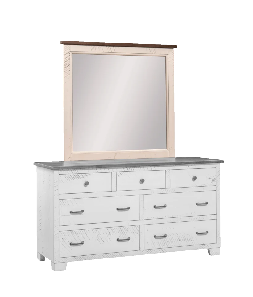 Amish Easy Tymes Double Dresser Mirror Only - 017-ZTC0872