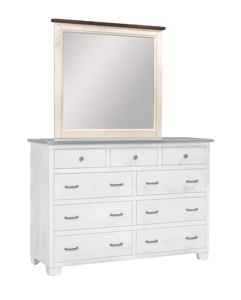 Amish Easy Tymes Tall Dresser Mirror Only - 017-ZTC0883