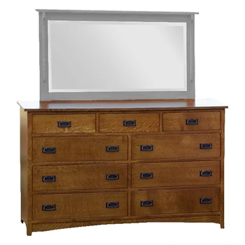 Amish Empire Mission 66" Tall Dresser Only - 017-ZTC144