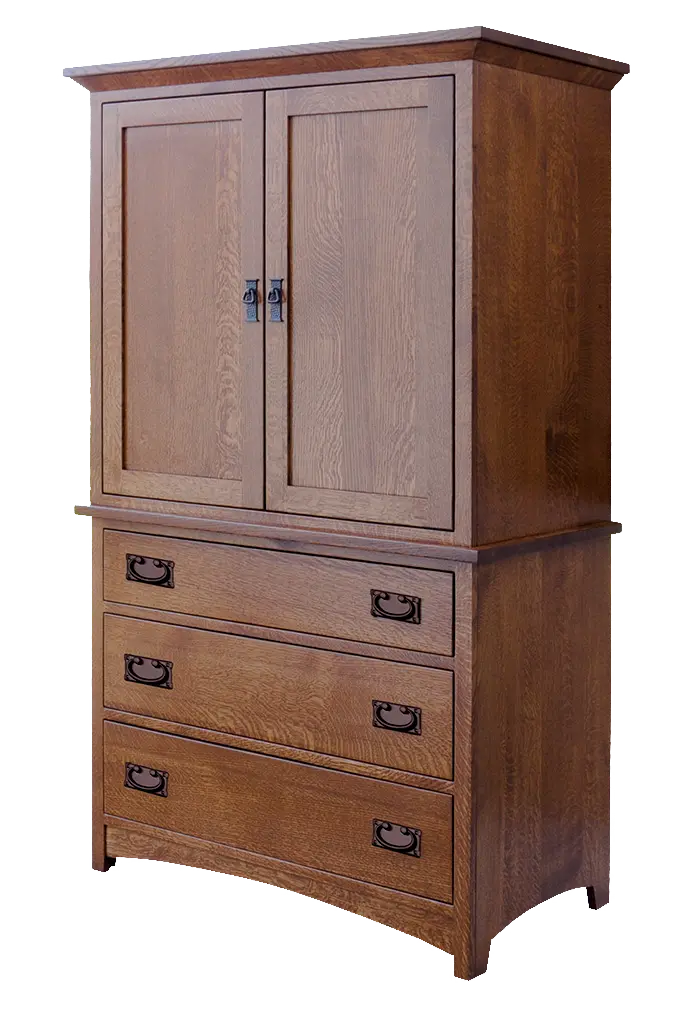Amish Empire Mission Armoire - 017-ZTC159