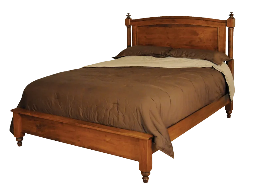 Amish Duchess Panel Bed - 017-ZTC234