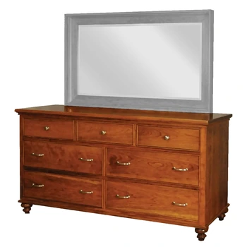 Amish Duchess Double Dresser Only - 017-ZTC245
