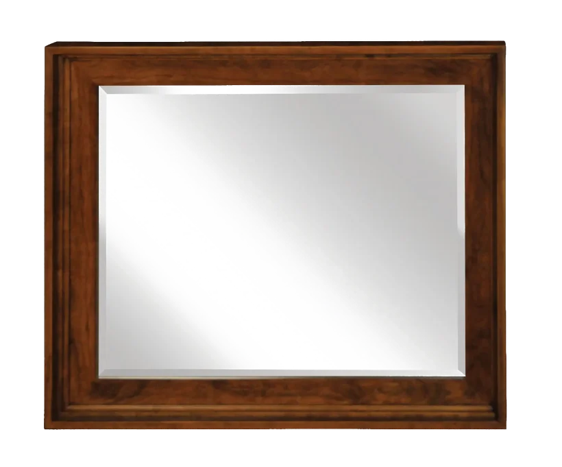 Amish Duchess Landscape Mirror Only - Rustic Cherry, OCS117 Asbury Amish Duchess Landscape Mirror Only - 017-ZTC284