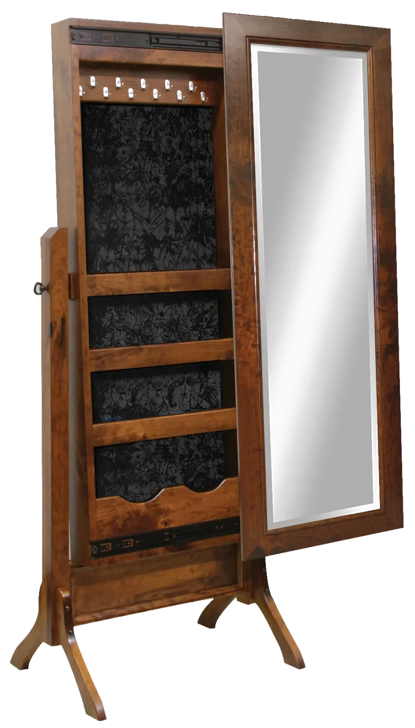 Amish Brooklyn Shaker Jewelry Mirror - 017-ZTC4350-434-8