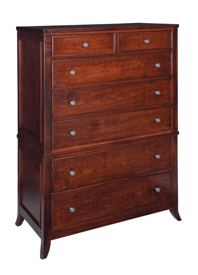 Amish Kingston Chest on Chest - 017-ZTC4363