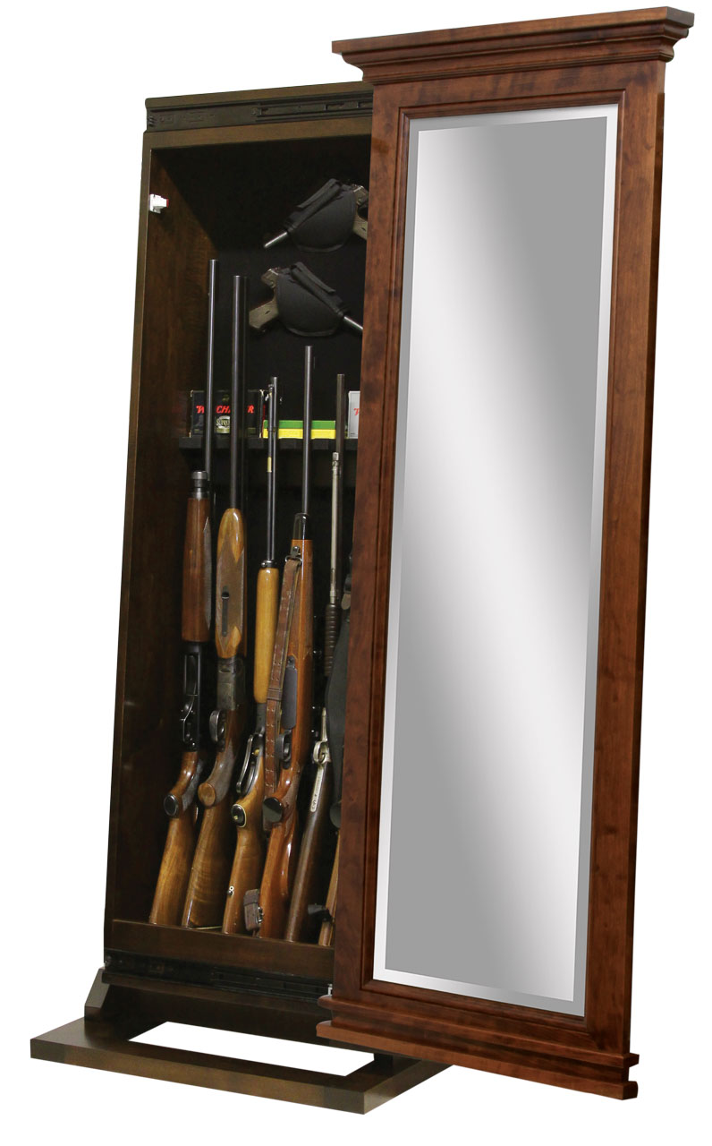 Amish Brooklyn Rifle Cabinet - 017-ZTC4386-633