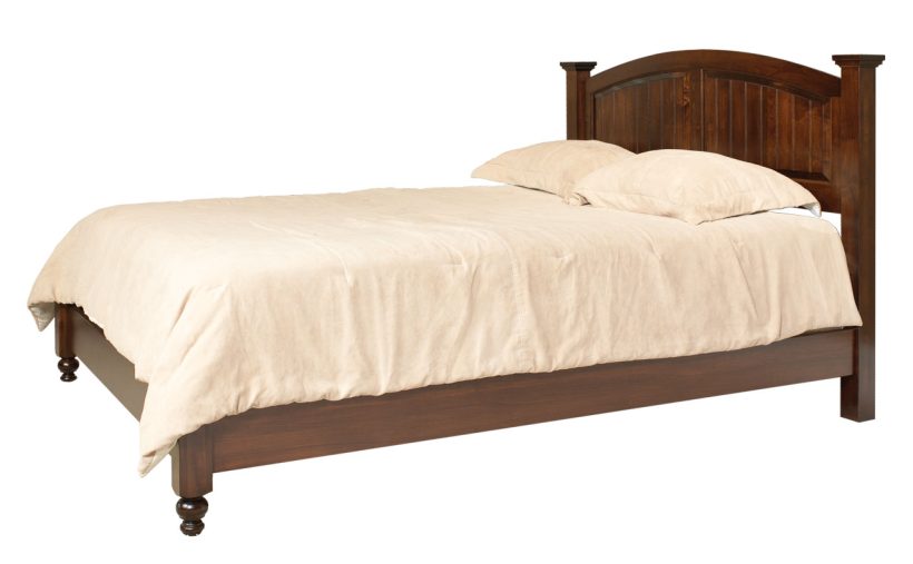 Amish Beaded Panel Country Bed - 017-ZTC5338-ZY