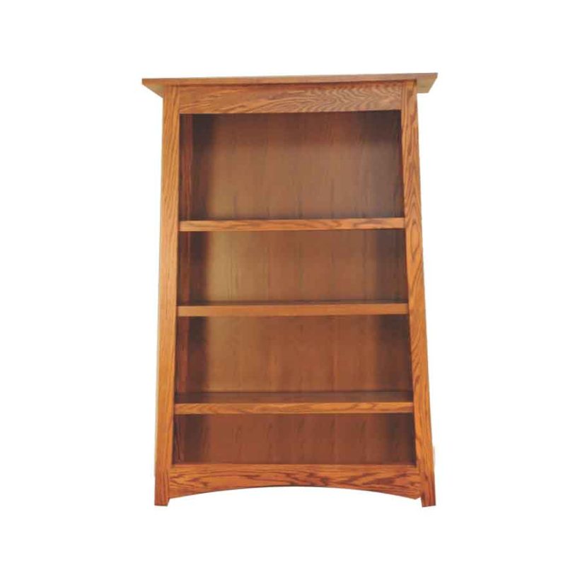 Amish Arts & Craft Bookshelf - Oak, OCS113 Michael's Cherry Amish Arts & Craft Bookshelf - 017-ZTC7387