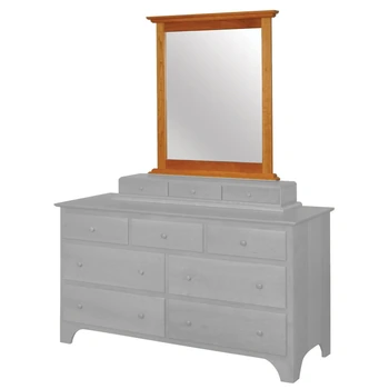 Amish Shaker Large Mirror Only - 017-ZTC784