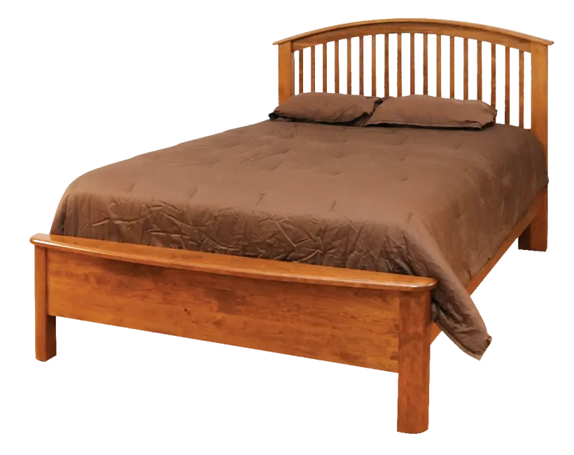 Amish Meridian Slat Bed - 017-ZTC835