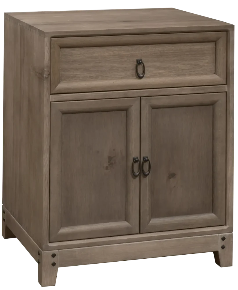 Amish Glendale 1 Drawer 2 door Nightstand - 017-ZTC8453