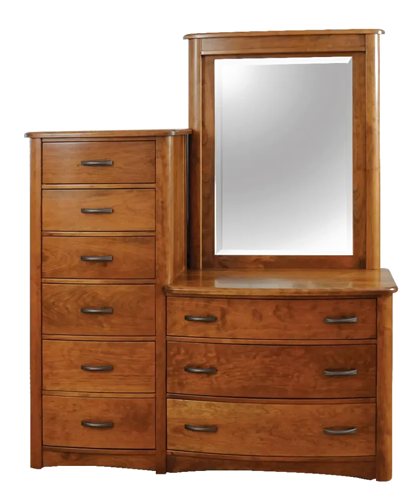 Amish Meridian Chesser with Mirror - 017-ZTC846