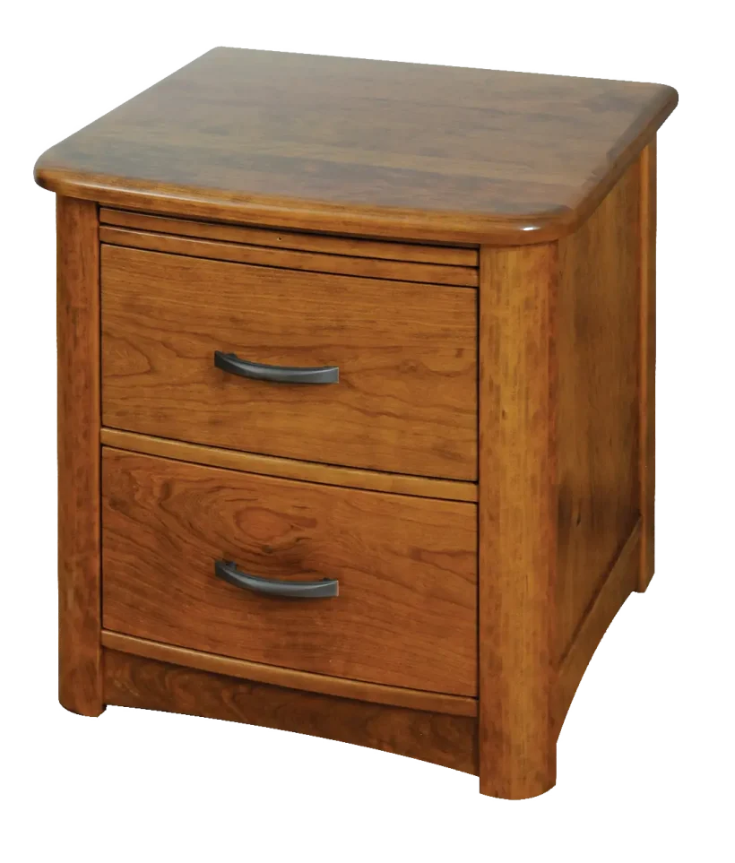 Amish Meridian Nightstand with 2 Drawer - 017-ZTC857
