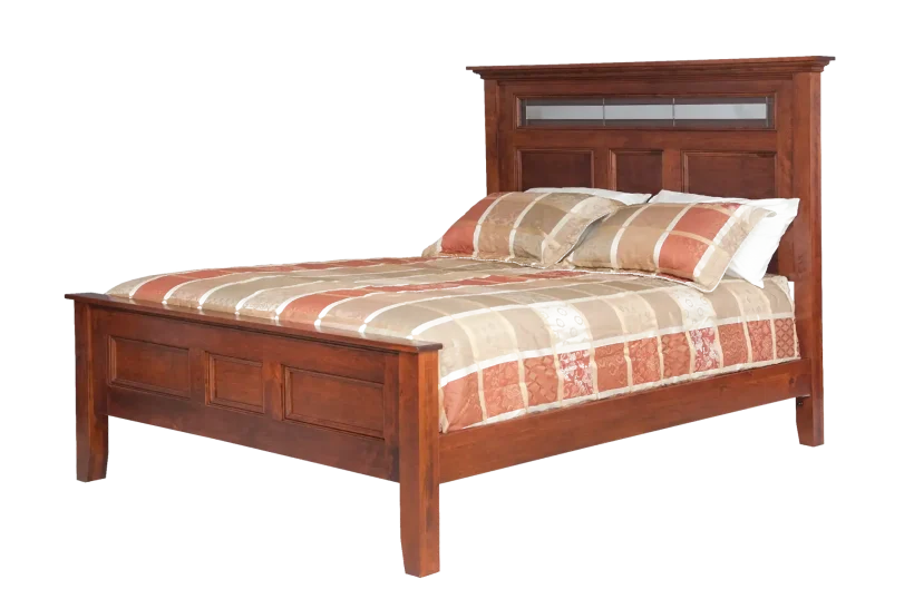 Amish Brooklyn Deluxe Bed - 017-ZTC934