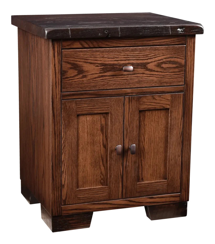 Amish Farmhouse Heritage 1 Drawer 1 door Nightstand - 017-ZTC9353-O