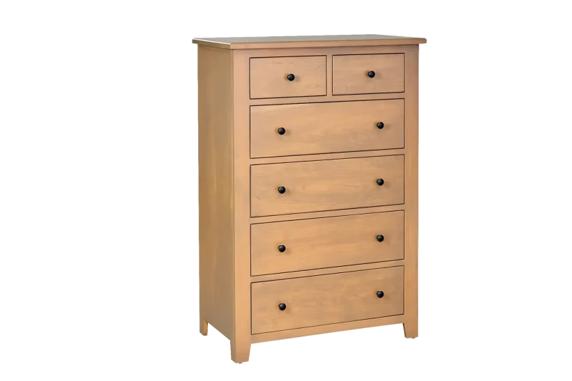 Amish Charland 6 Drawer Chest - 017-ZTC9464