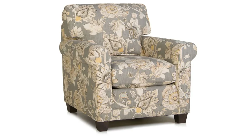 Style 366 Chair - Fabric, , Tan Solids, , 461404GR10, Beechwood, No Nailhead Style 366 Chair - 034-366-30