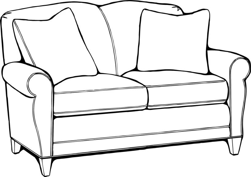 Style 374 Loveseat - 034-374-20