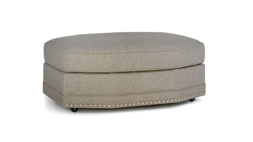 Style 393 Angular Ottoman with Casters - Style 393 Angular Ottoman with Casters - 034-393-51