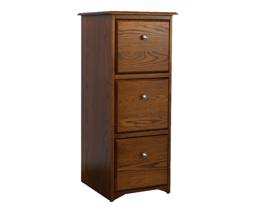 Amish Economy Three-Drawer File Cabinet - 046-BCZ-6