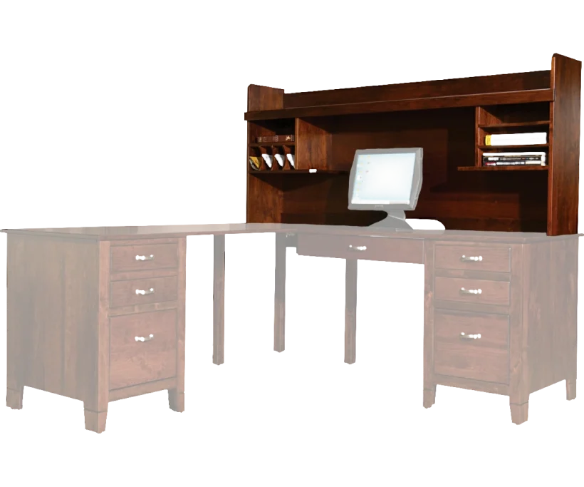 Amish Jacobsville Hutch Top - 046-GE-534-03