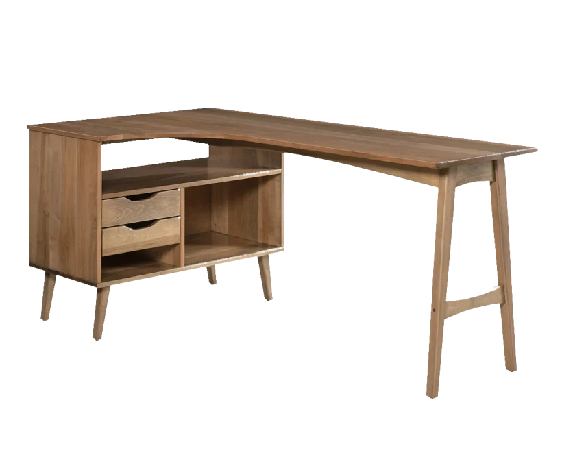 Amish Lake Mills Corner Desk - 046-IJ-433